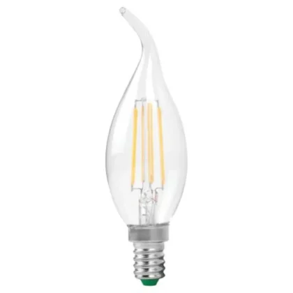 Лед Сијалица Е14 свеќа со пламен 4w Filament