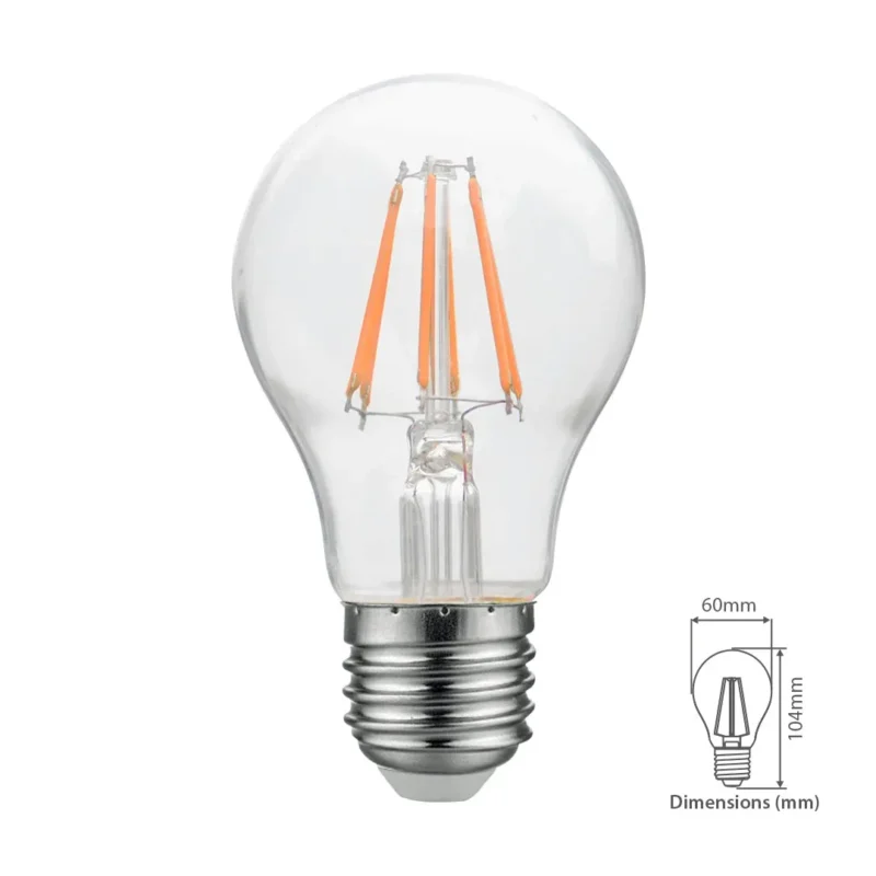 Лед Сијалица E27 Filament A60 7w
